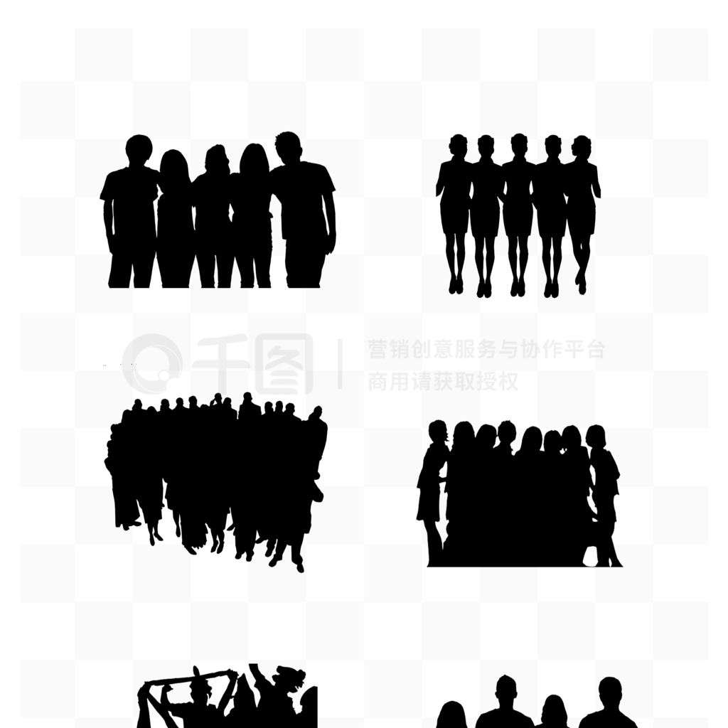 黑白剪影矢量 解鎖創(chuàng)意服務(wù)的無(wú)限可能